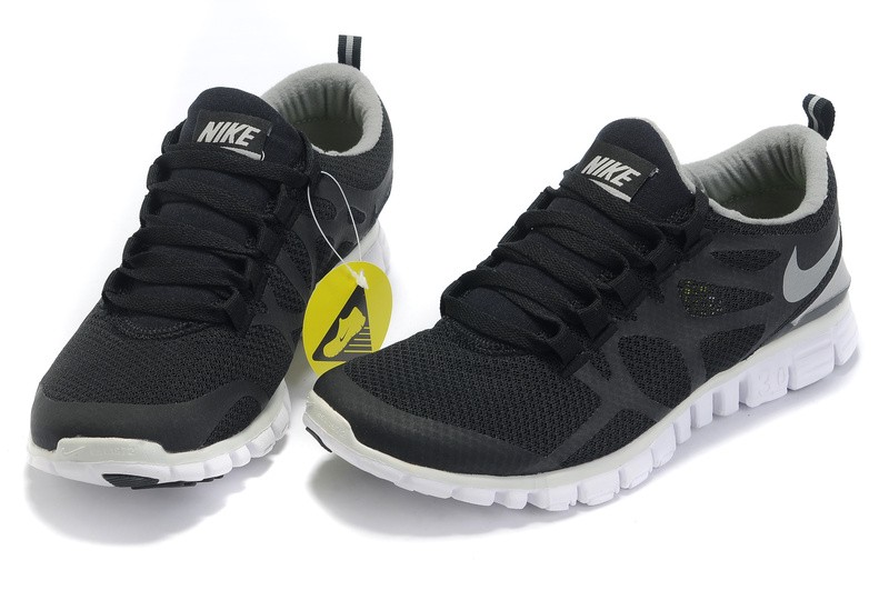 Nike Free 3.0 V3 Mens Shoes black white